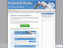 Tablet Screenshot of peoplesoftweekly.com